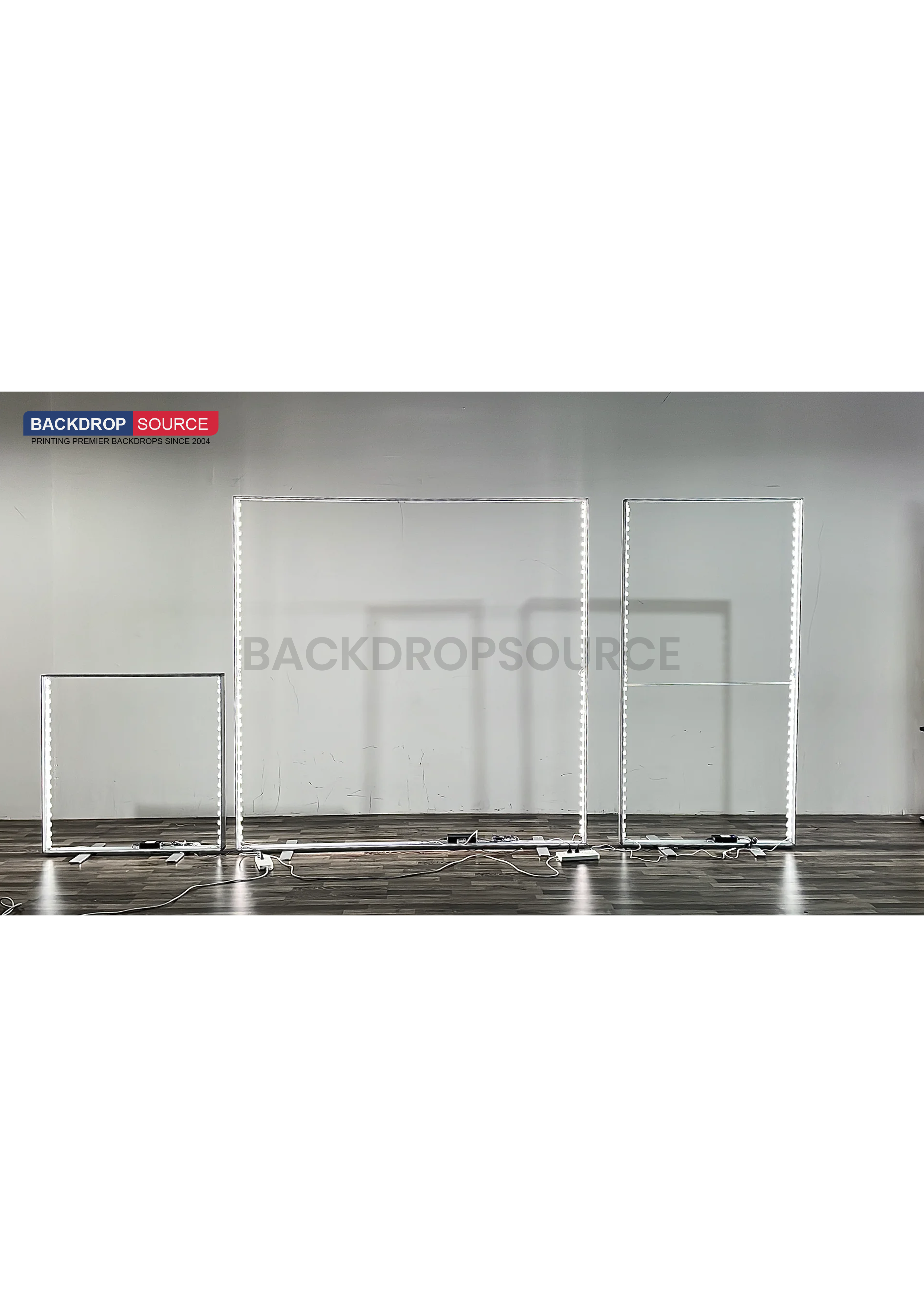 SEG Fabric LED light box - 1m x 2m