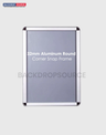 Cadre clippant en aluminium 32 mm
