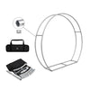 3D Moon-Shaped Tension Fabric Display