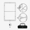 3D Rounded Corner Fabric Display