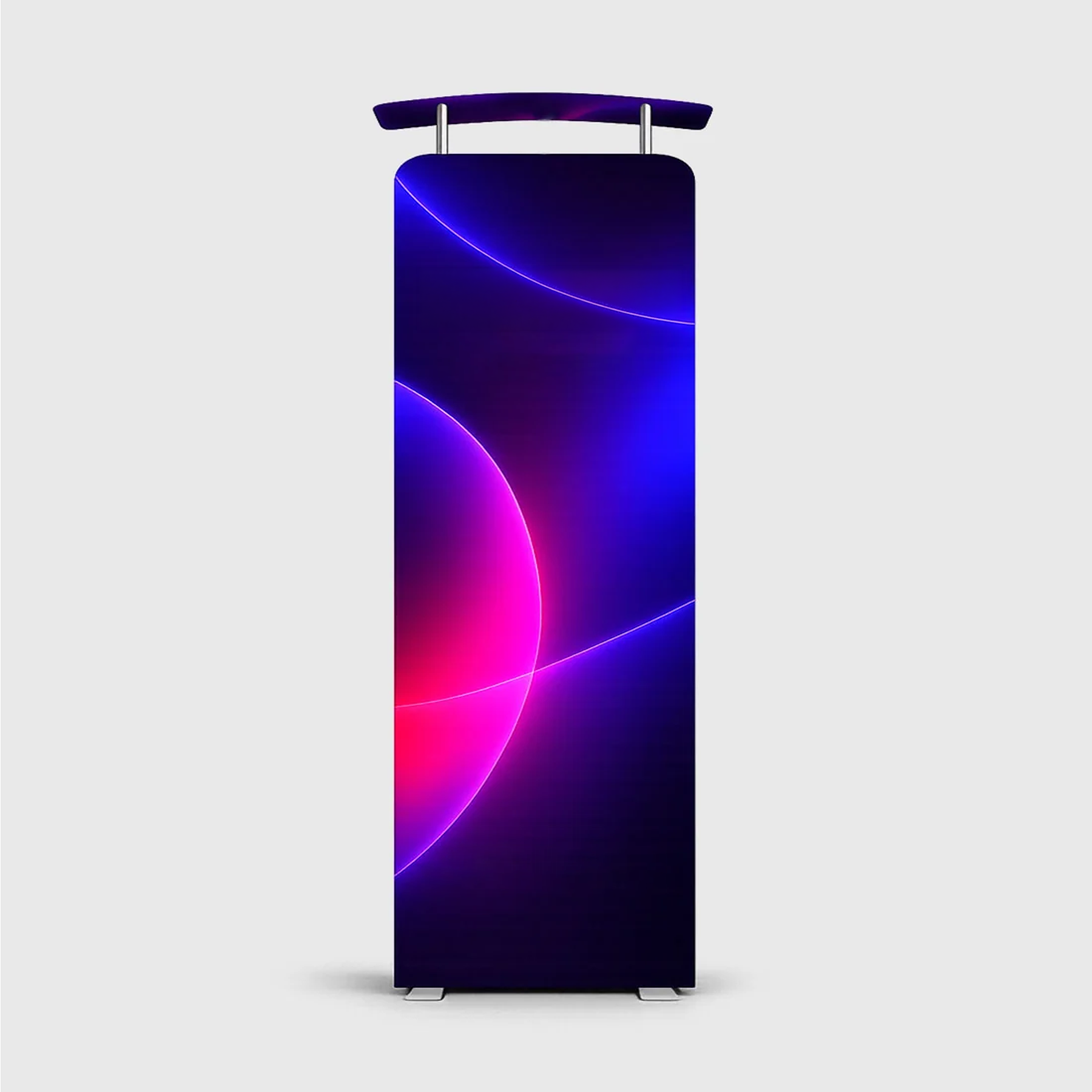 3D Vertical Column with Header