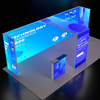Backlit SEG Booth Kit with L-Arch, 2 Sidewalls & Counter