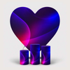 Heart Stand with Plinth