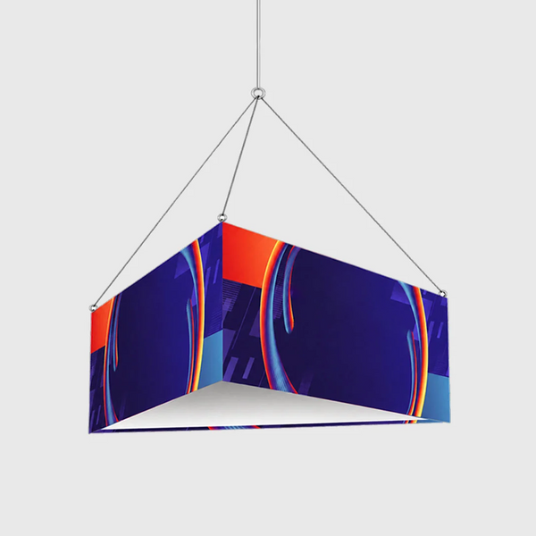 Bannière suspendue triangulaire SkyTube