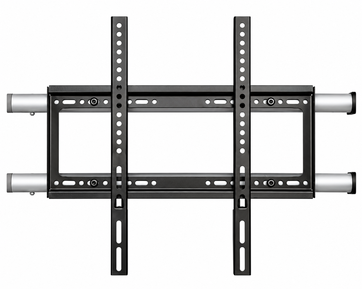 Kit d'abri en tissu 3 m x 3 m A6 avec doubles portes arquées et étagères de présentation quadruples