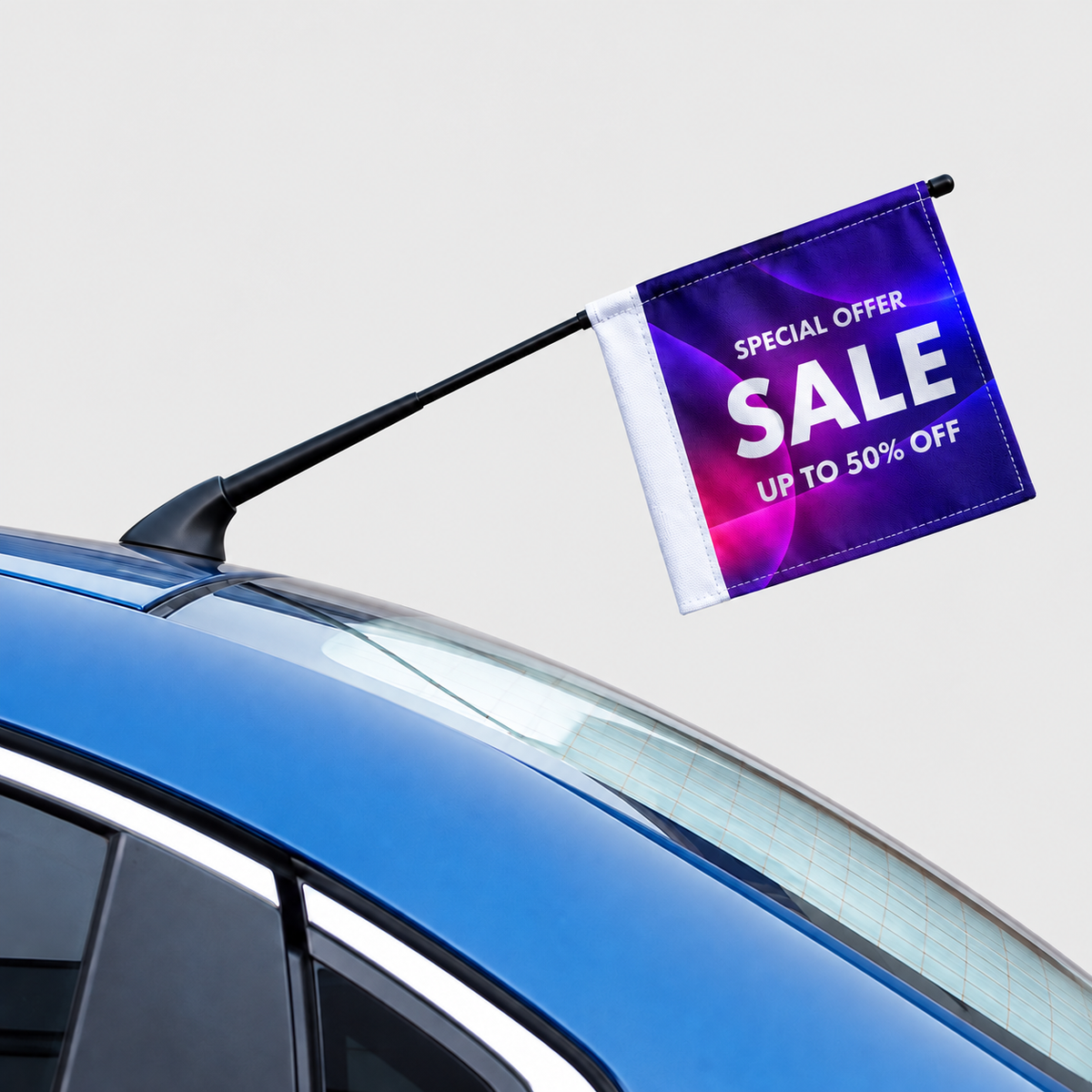 Drapeaux d'antenne de voiture personnalisés