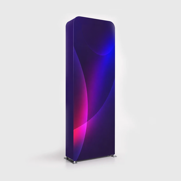 Mur de fond modulaire en tissu tendu 3D