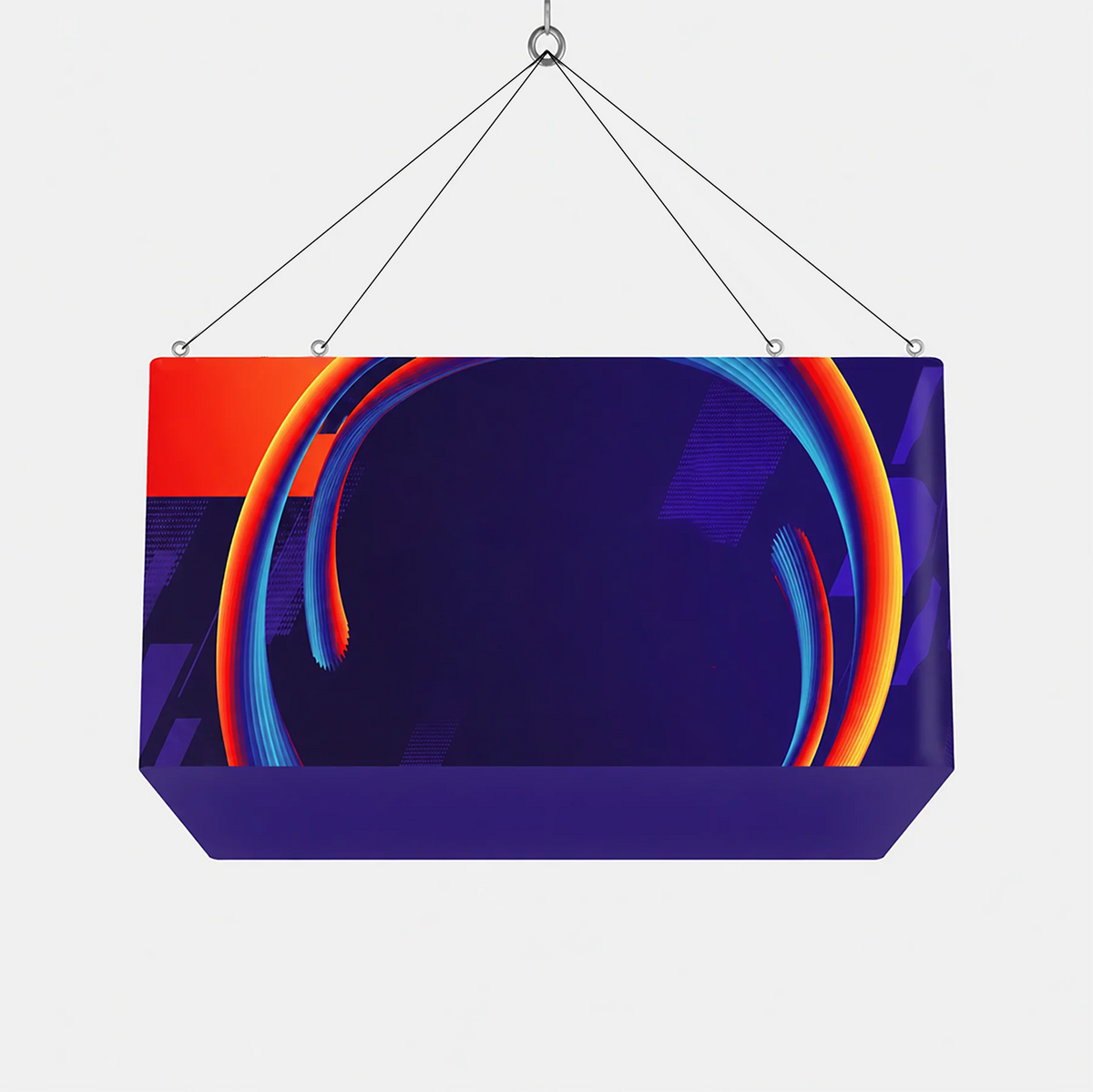 Sky Tube Cubic Hanging Banner