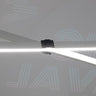 Tente pliante éclairée – 6 m x 3 m (structure LED)