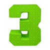 Freestanding 3D Number Display Banner