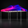 Tente pliante éclairée – 6 m x 3 m (structure LED)