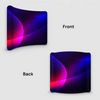 Curved Tension Fabric Portable Media Wall