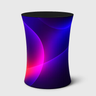 Oval Fabric Display Counter (For Podium & Booth Exhibitions)