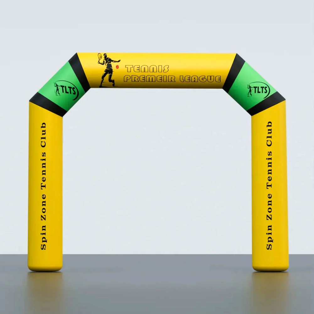 Arche gonflable inclinée