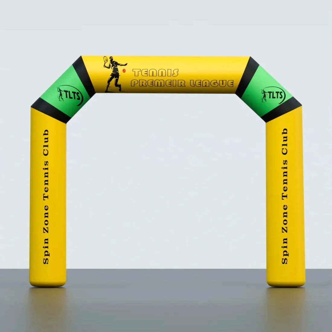 Arche gonflable inclinée