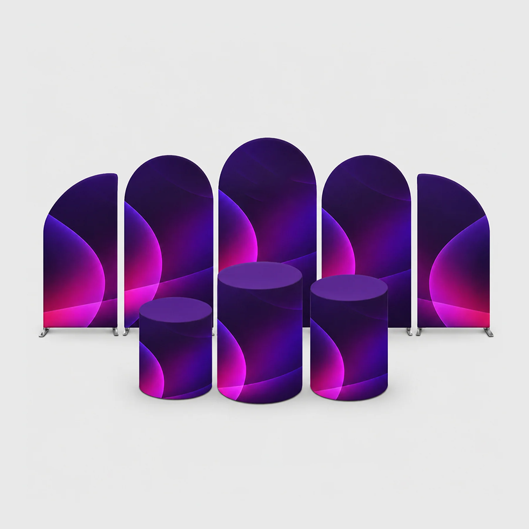Arch Party Sets - 5 Walls with Plinth
