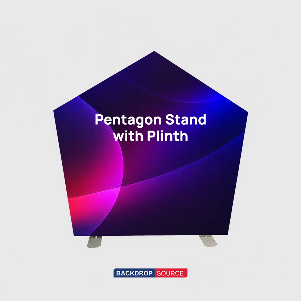Support pentagonal avec socle