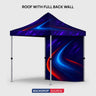 Gazebos en toile résistante – (2 m L x 3 m H)