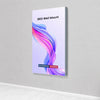 Non-Backlit Wall-Mounted SEG Fabric display - 40mm Depth