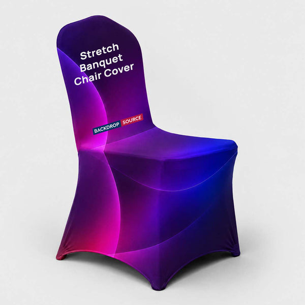 Housse de chaise de banquet extensible