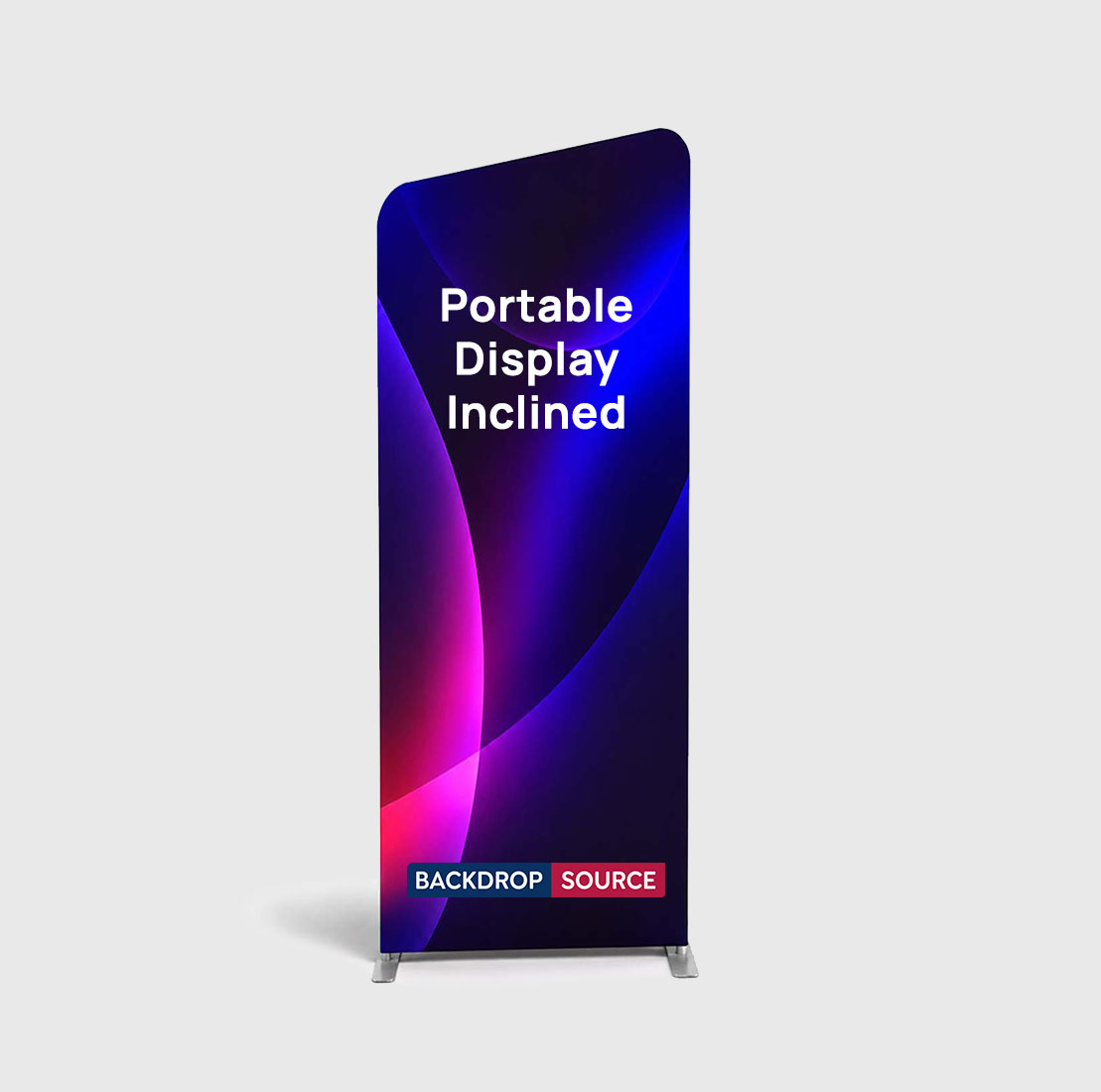 Portable Exhibit Display - Tilted