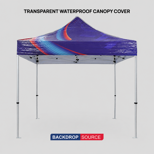 Bâche transparente imperméable pour auvent