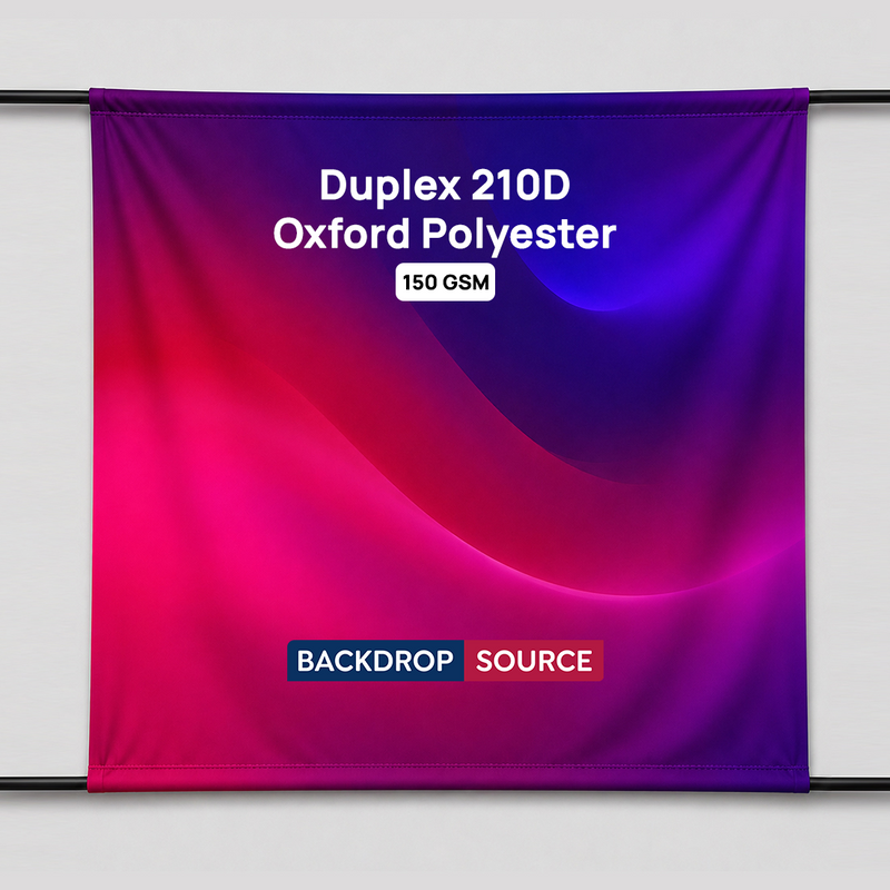Impression Duplex sur Tissu Oxford