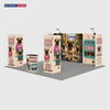 6x6m Magnetic Booth Kit with 2 Cubic Towers & Counter