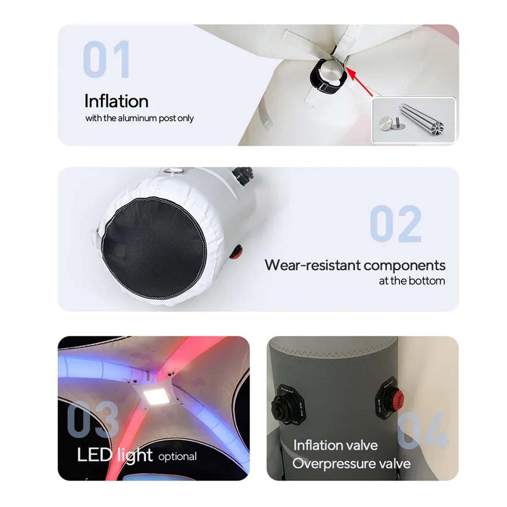 V - Tentes gonflables Arc