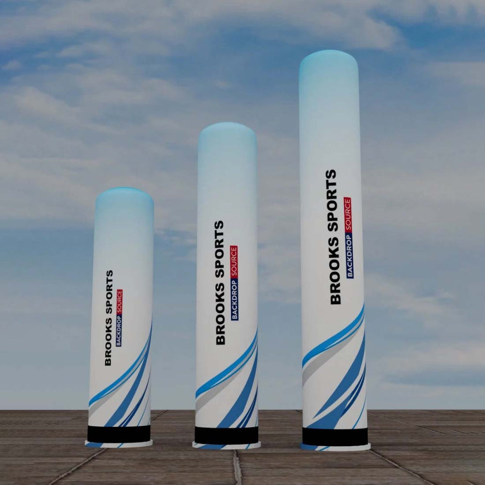 Colonnes publicitaires gonflables