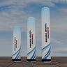 Colonnes publicitaires gonflables