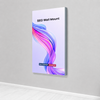 Non-Backlit Wall-Mounted SEG Fabric display - 100mm Depth