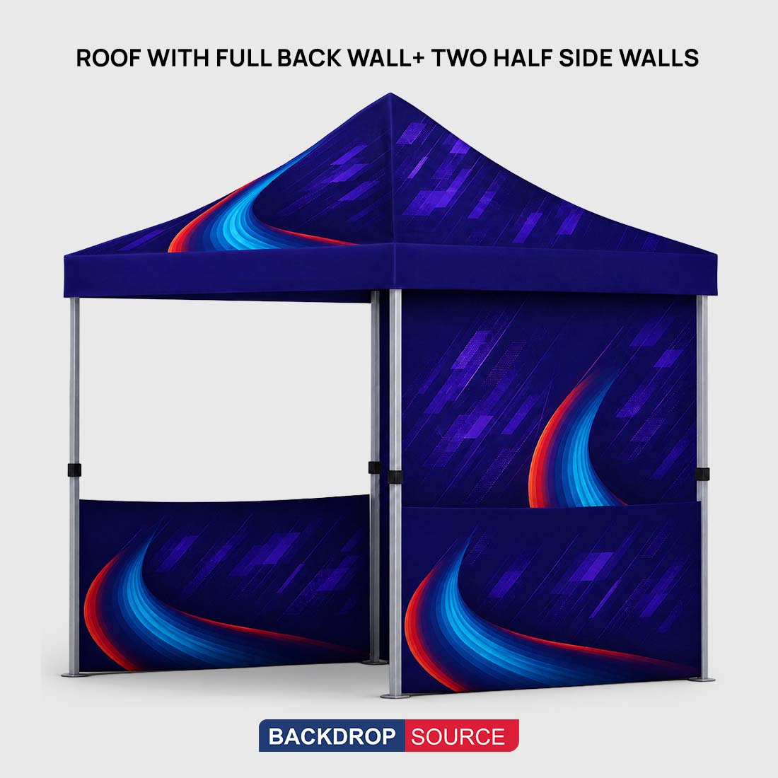 Gazebos en toile résistante – (2 m L x 3 m H)