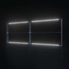6x3m Backlit SEGO Lightbox Wall with 2 Frames