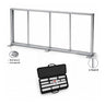 Mur d'images en tissu SEG non rétroéclairé - 5 m L x 2,5 m H