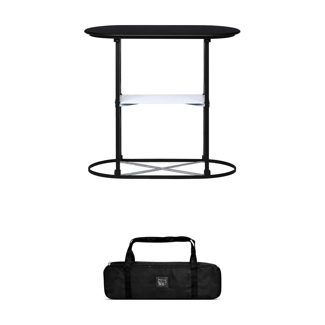 Comptoir pliable en tissu avec Velcro 1 x 2