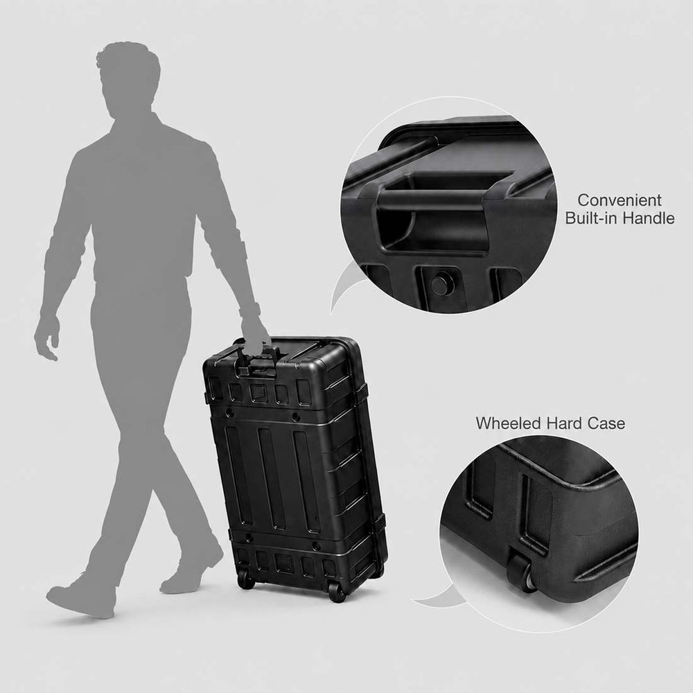 Valise de transport pour podium