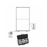 Mur d'images en tissu SEG non rétroéclairé - 1 m L x 2 m H