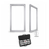 Non-Backlit Wall-Mounted SEG Fabric display - 40mm Depth