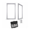 Non-Backlit Wall-Mounted SEG Fabric display - 120mm Depth