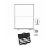 Non-Backlit SEG Fabric Media Wall - 1.2m W x 2m H