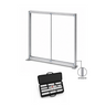 Présentoir en tissu SEG grand format non rétroéclairé - 3 m L x 4 m H