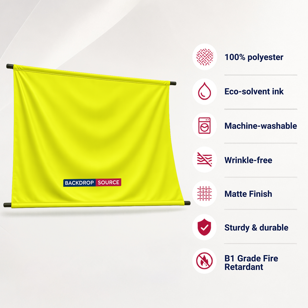 Impression sur tissu tricoté en polyester fluorescent