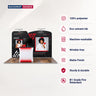 Kit de stand 3x3m avec murs droits et inclinés, comptoir et support TV