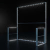 3x3m Backlit SEGO Three-Wall Booth Kit with 2 Sidewalls