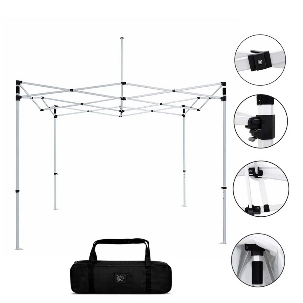 Structures de tonnelle – Structures pliantes en aluminium