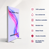 Non-Backlit SEG Fabric Media Wall - 1.2m W x 2m H