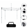 Heavy Duty Fabric Canopy Tent – (3m W x 3m H)