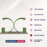Kit de stand arche en C 3x6m avec 2 comptoirs