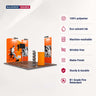3m Wide Premium Modular Exhibition Booth Kit with TV Display
